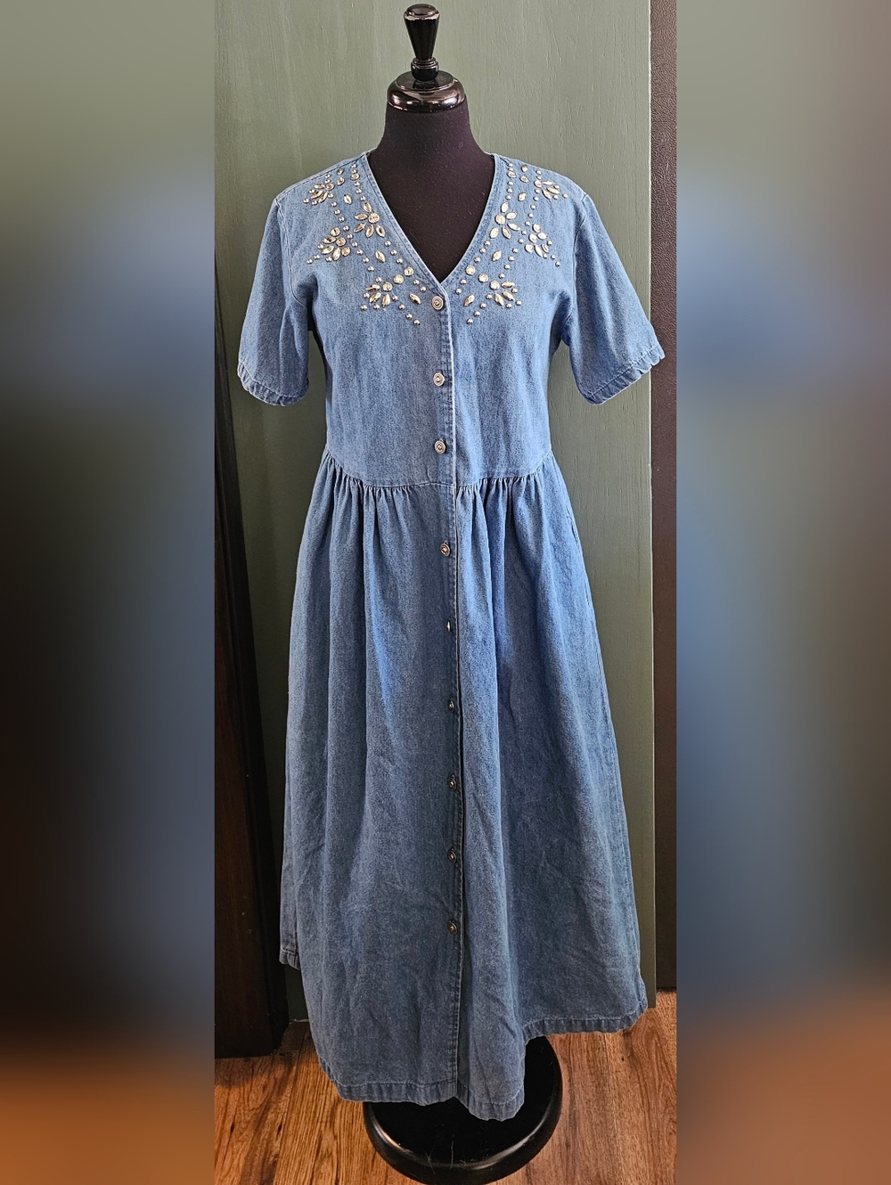 Vintage Colon Denim Dress